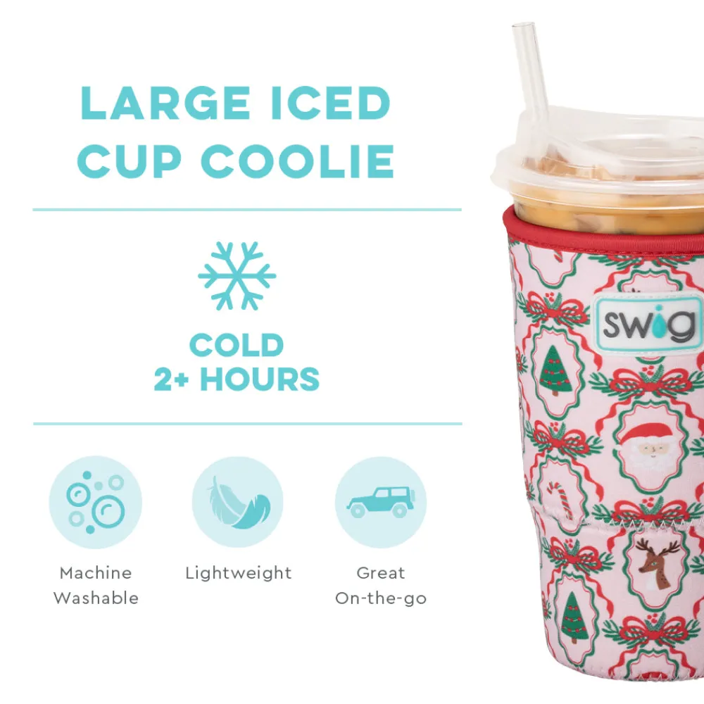 Swig Life Drink Coolies New Sizes!|Christmas Cameos^Christmas Cameos Large Iced Cup Coolie
