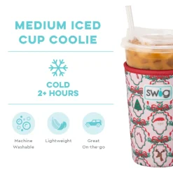Swig Life Drink Coolies New Sizes!|Christmas Cameos^Christmas Cameos Medium Iced Cup Coolie