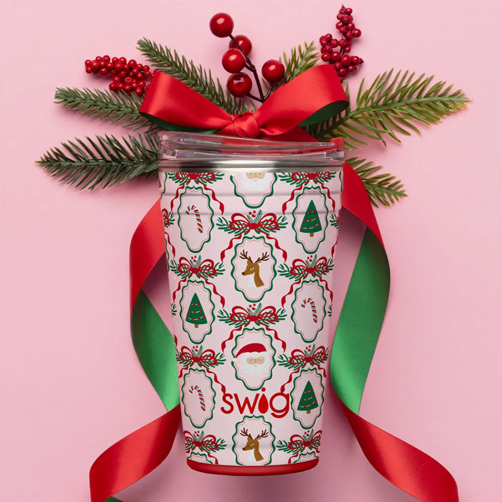 Swig Life Tumblers New Sizes!|Christmas Cameos^Christmas Cameos Party Cup 24oz