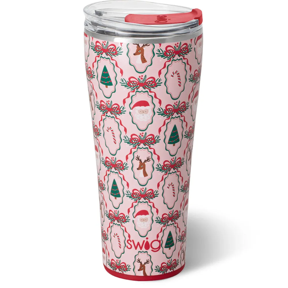 Swig Life Tumblers New Sizes!|Christmas Cameos^Christmas Cameos Tumbler 32oz