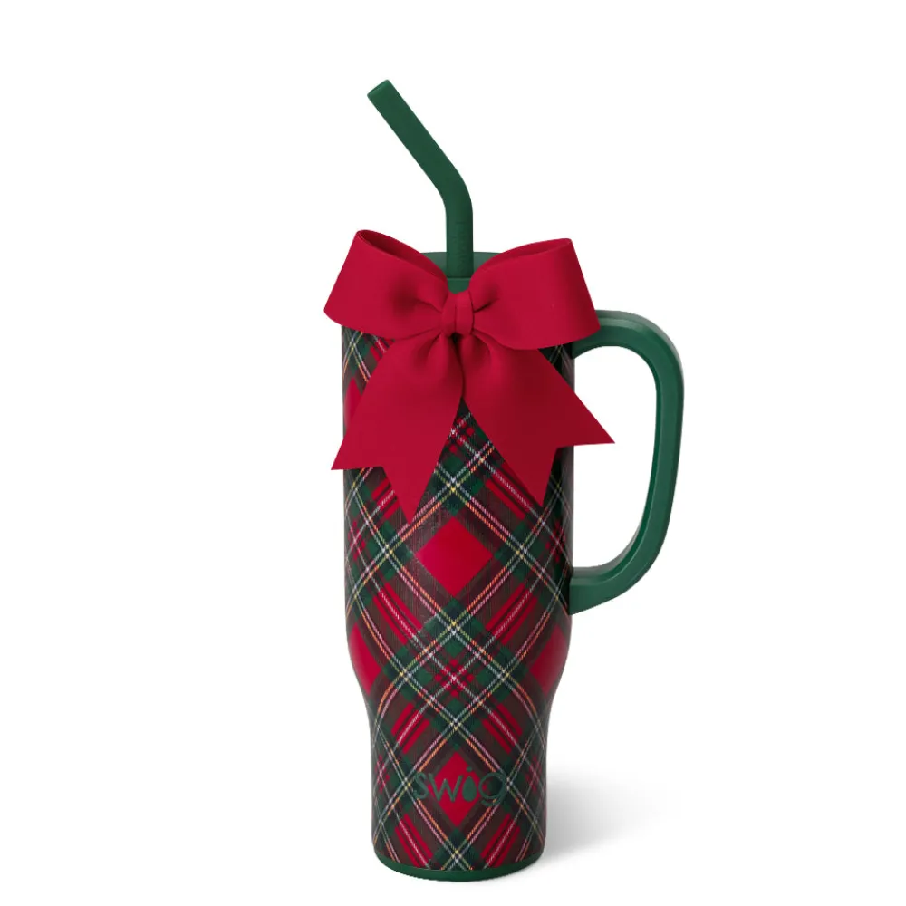 Swig Life Tumblers New Sizes!|Travel Mugs^Christmas Plaid Mega Mug 30oz