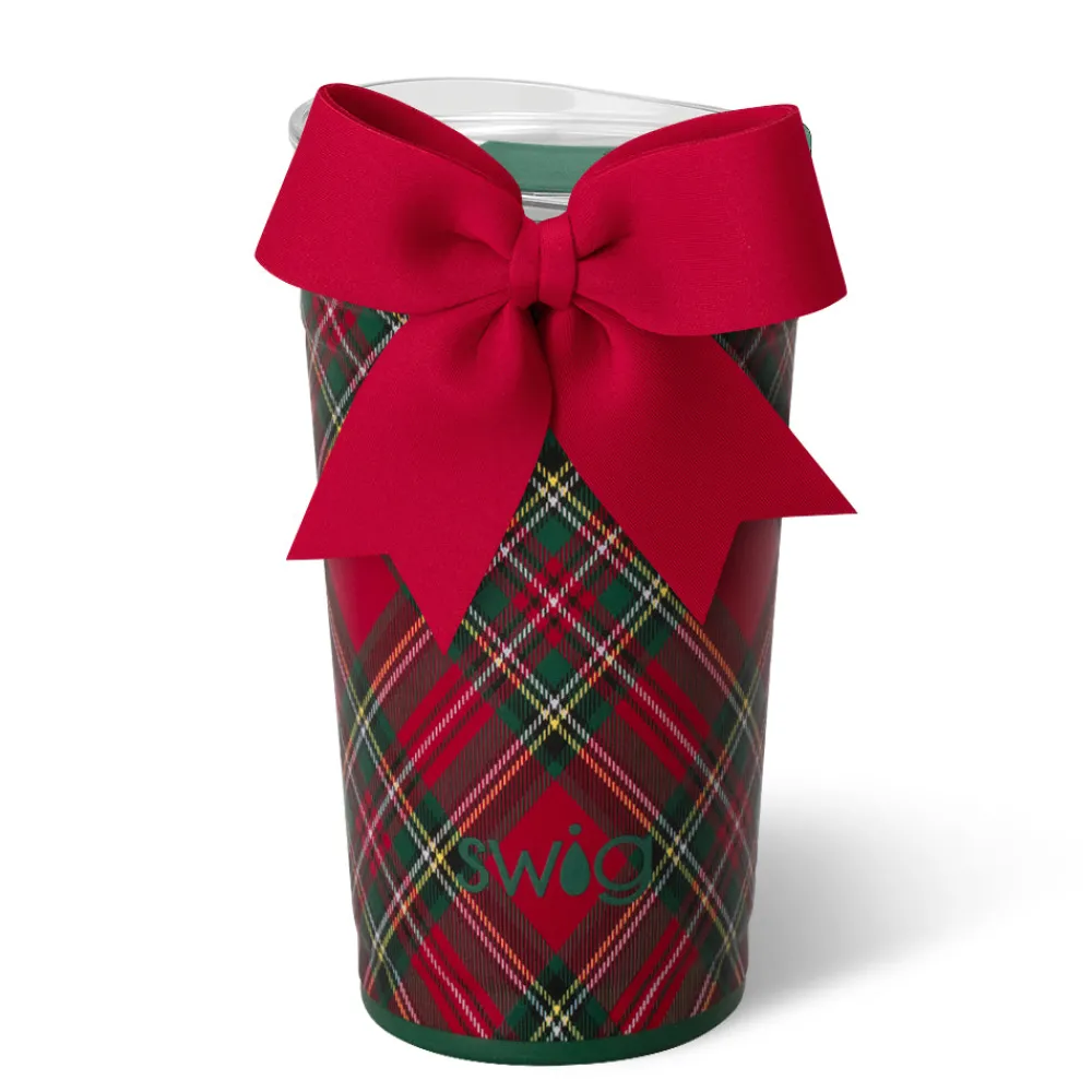 Swig Life Tumblers New Sizes!|Christmas Plaid^Christmas Plaid Party Cup 24oz