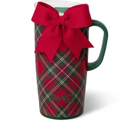 Swig Life Travel Mugs|Christmas Plaid^Christmas Plaid Travel Mug 22oz