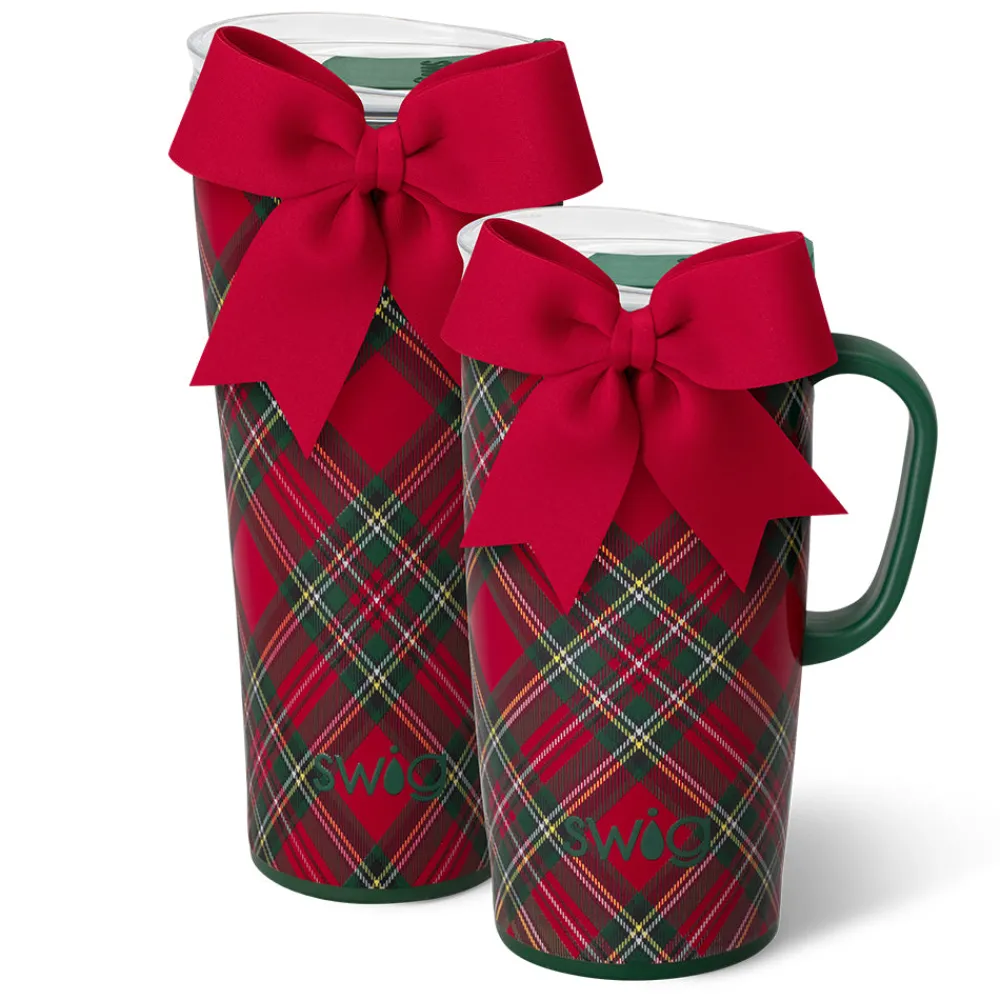 Swig Life Christmas Plaid|Holiday Shop^Christmas Plaid XL Set