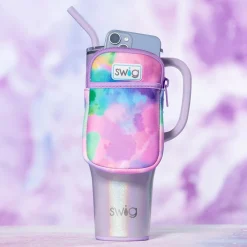 Swig Life Travel Mugs|Drinking Buddies^Cloud Nine Mega Pouch - 40oz Belt Bag -