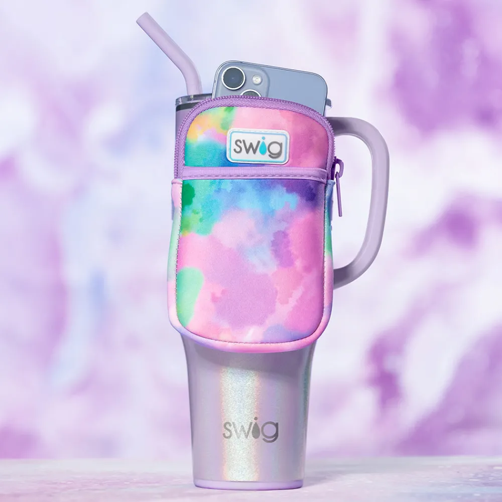 Swig Life Travel Mugs|Drinking Buddies^Cloud Nine Mega Pouch - 40oz Belt Bag -