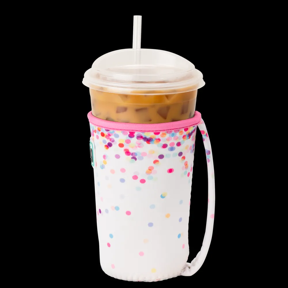 Swig Life Drink Coolies New Sizes!|Confetti^Confetti Medium Iced Cup Coolie