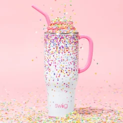 Swig Life Tumblers New Sizes!|Travel Mugs^Confetti Mega Mug 40oz