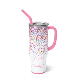 Swig Life Tumblers New Sizes!|Travel Mugs^Confetti Mega Mug 30oz