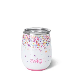 Swig Life Wine + Cocktails|Confetti^Confetti 14oz Stemless Wine Cup -