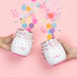 Swig Life Wine + Cocktails|Confetti^Confetti 14oz Stemless Wine Cup -