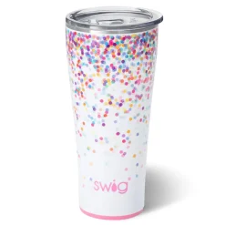 Swig Life Tumblers New Sizes!|Confetti^Confetti Tumbler (32oz) - Cup Holder Friendly -