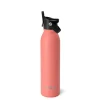 Swig Life Water Bottles|Solids^Coral Flip + Sip Bottle 20oz