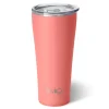 Swig Life Tumblers New Sizes!|Solids^Coral Tumbler 32oz