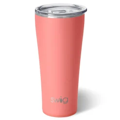 Swig Life Tumblers New Sizes!|Solids^Coral Tumbler 32oz