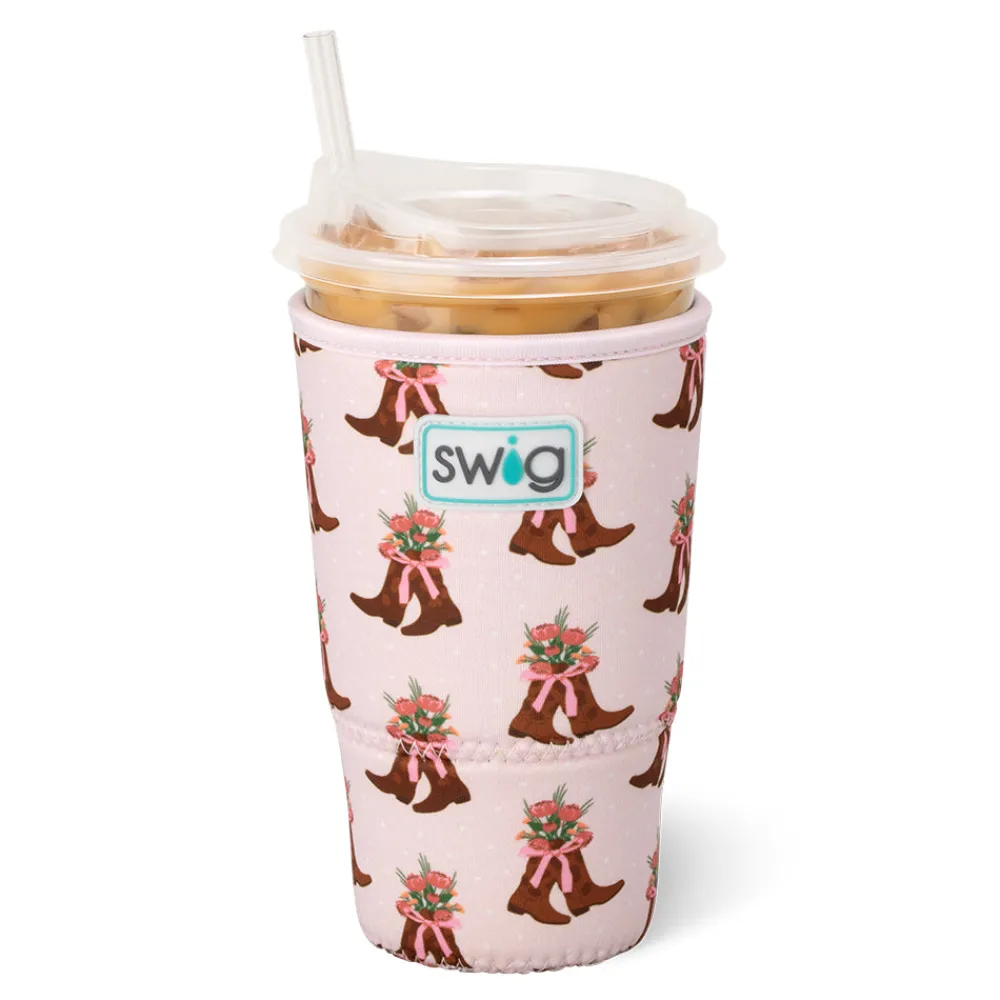 Swig Life Drink Coolies New Sizes!|Cowgirl Coquette^Cowgirl Coquette Large Iced Cup Coolie