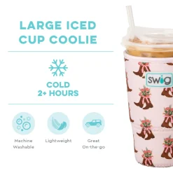 Swig Life Drink Coolies New Sizes!|Cowgirl Coquette^Cowgirl Coquette Large Iced Cup Coolie
