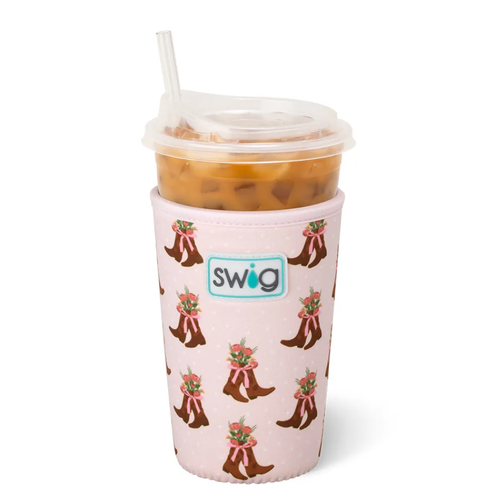 Swig Life Drink Coolies New Sizes!|Cowgirl Coquette^Cowgirl Coquette Medium Iced Cup Coolie