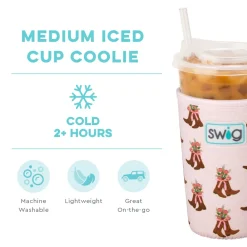 Swig Life Drink Coolies New Sizes!|Cowgirl Coquette^Cowgirl Coquette Medium Iced Cup Coolie
