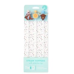 Swig Life Lids, Straws + More|Cowgirl Coquette^Cowgirl Coquette Straw Topper Set