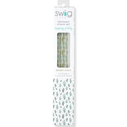 Swig Life Lids, Straws + More|Desert Child^Desert Child + Gold Glitter Set -