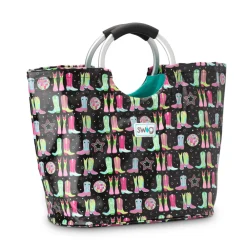 Swig Life Tote Bags New Sizes!|Disco Cowgirl^Disco Cowgirl Loopi Tote Bag-