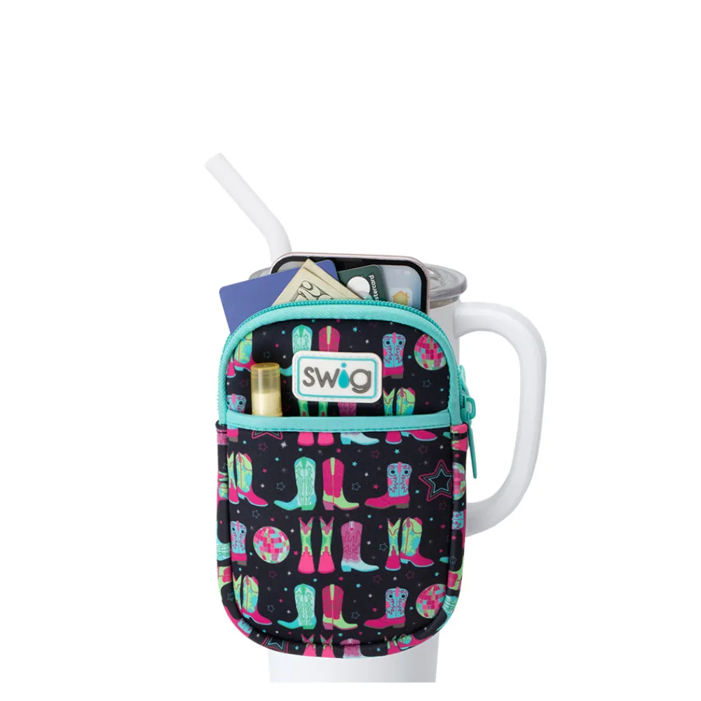 Swig Life Travel Mugs|Drinking Buddies^Disco Cowgirl Mega Pouch -