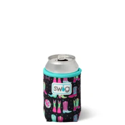 Swig Life Drink Coolies New Sizes!|Disco Cowgirl^Disco Cowgirl 12oz Standard Can Coolie -