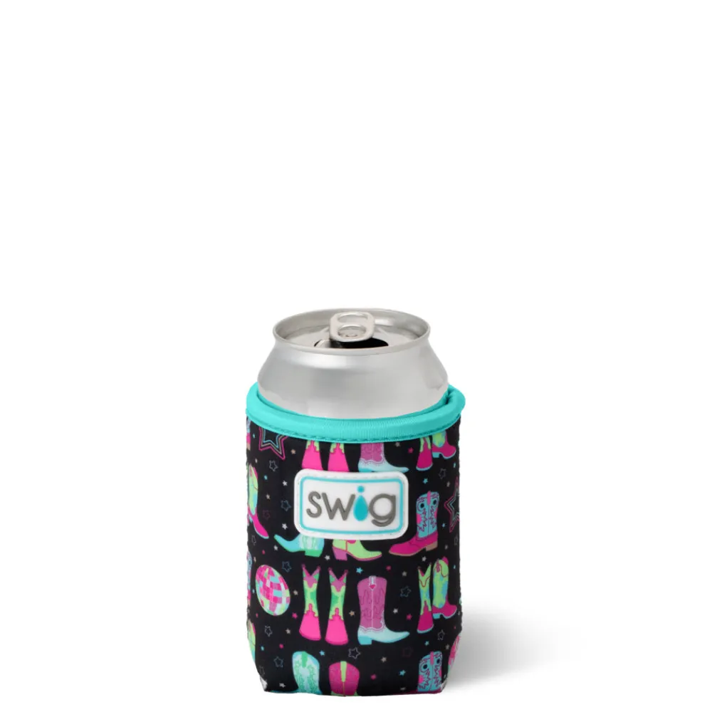 Swig Life Drink Coolies New Sizes!|Disco Cowgirl^Disco Cowgirl 12oz Standard Can Coolie -