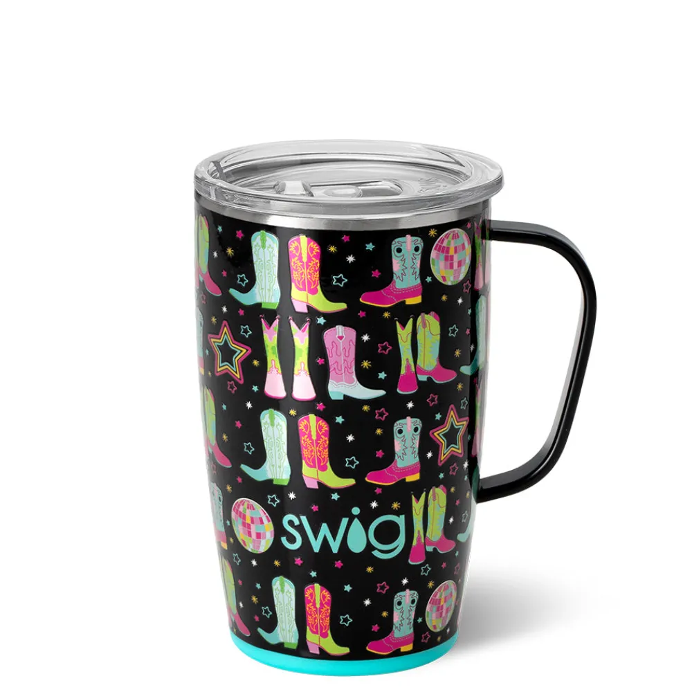 Swig Life Travel Mugs|Disco Cowgirl^Disco Cowgirl 18oz Travel Coffee Mug -
