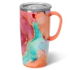 Swig Life Travel Mugs|Dreamsicle^Dreamsicle 22oz Travel Mug w/Handle -