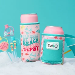 Swig Life Drink Coolies New Sizes!|Errbody At The Beach^Errbody At The Beach Can Coolie