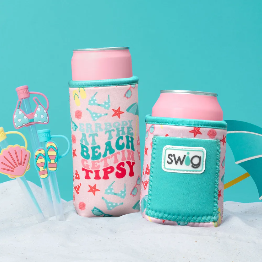 Swig Life Drink Coolies New Sizes!|Errbody At The Beach^Errbody At The Beach Can Coolie