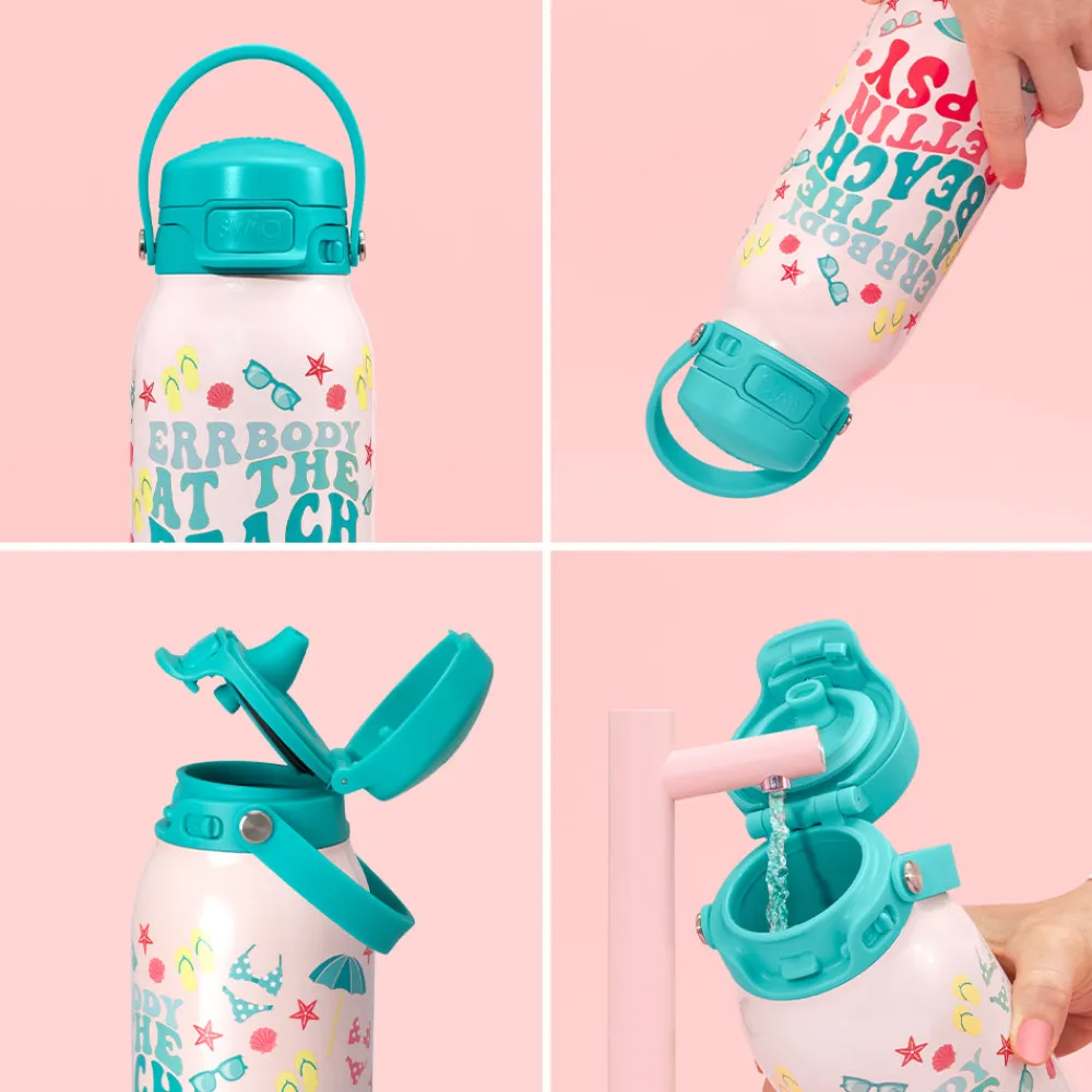 Swig Life Water Bottles|Errbody At The Beach^Errbody At The Beach EZ Fill Bottle 32oz