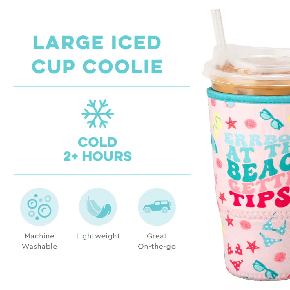 Swig Life Drink Coolies New Sizes!|Errbody At The Beach^Errbody At The Beach Large Iced Cup Coolie