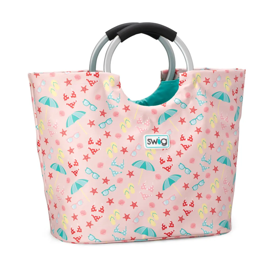 Swig Life Tote Bags New Sizes!|Errbody At The Beach^Errbody At The Beach Loopi Tote Bag