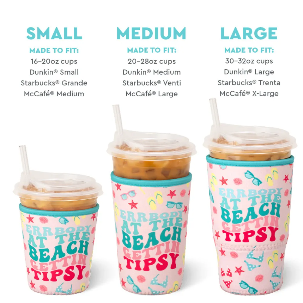 Swig Life Drink Coolies New Sizes!|Errbody At The Beach^Errbody At The Beach Small Iced Cup Coolie