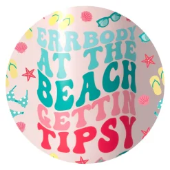 Swig Life Wine + Cocktails|Errbody At The Beach^Errbody At The Beach Stemless Wine 12oz