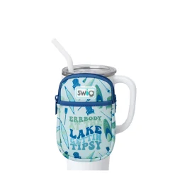 Swig Life Travel Mugs|Drinking Buddies^Errbody At The Lake Mega Mug Pouch