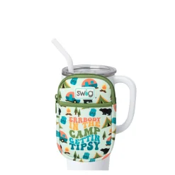 Swig Life Travel Mugs|Drinking Buddies^Errbody In The Camp Mega Mug Pouch
