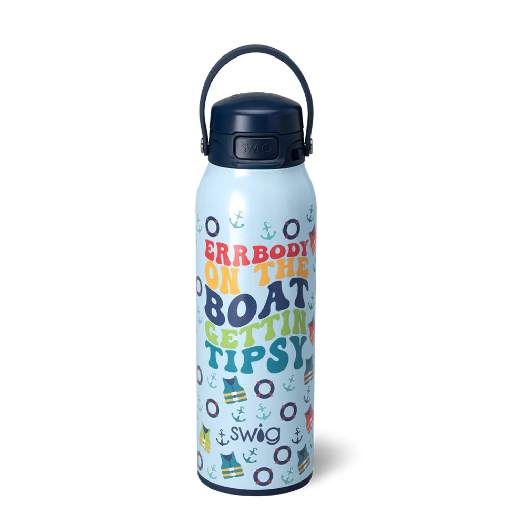 Swig Life Water Bottles|Errbody On The Boat^Errbody On The Boat EZ Fill Bottle 32oz