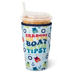 Swig Life Drink Coolies New Sizes!|Errbody On The Boat^Errbody On The Boat Large Iced Cup Coolie