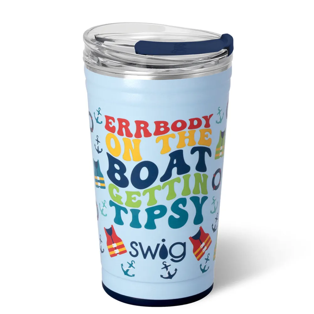 Swig Life Tumblers New Sizes!|Errbody On The Boat^Errbody On The Boat Party Cup 24oz