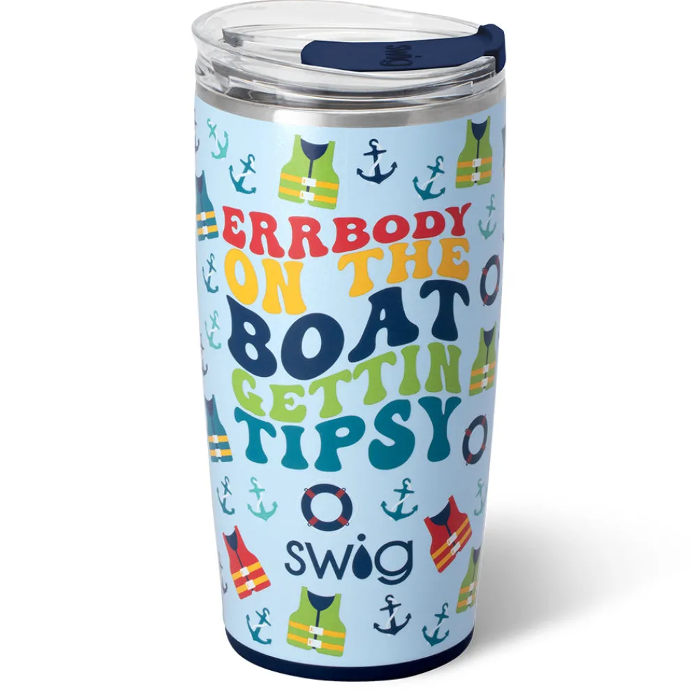 Swig Life Tumblers New Sizes!|Errbody On The Boat^Errbody On The Boat Tumbler 22oz