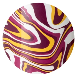Swig Life Tumblers New Sizes!^Fanzone Maroon + Yellow 32oz Straw Tumbler Cup -