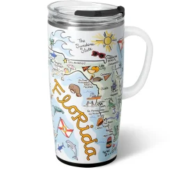 Swig Life Travel Mugs^Florida Travel Mug 22oz