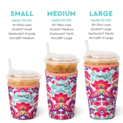 Swig Life Drink Coolies New Sizes!|Flourish^Flourish Medium Iced Cup Coolie