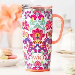 Swig Life Travel Mugs|Flourish^Flourish Travel Mug 22oz