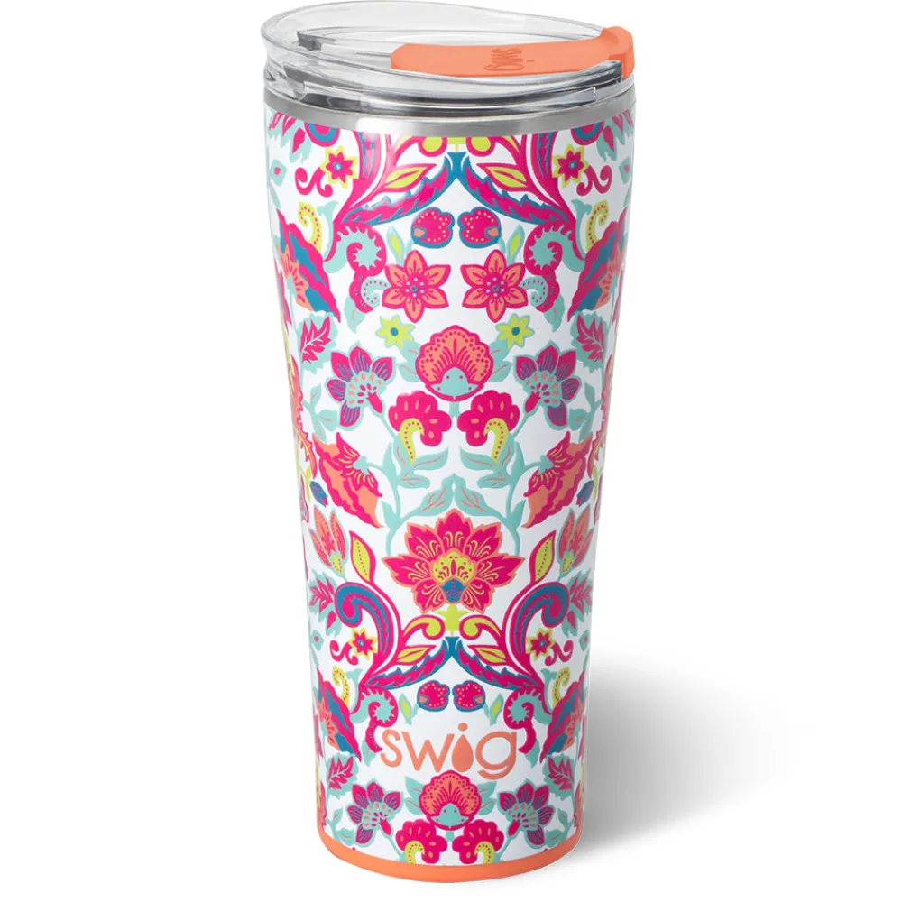 Swig Life Tumblers New Sizes!|Flourish^Flourish Tumbler 32oz