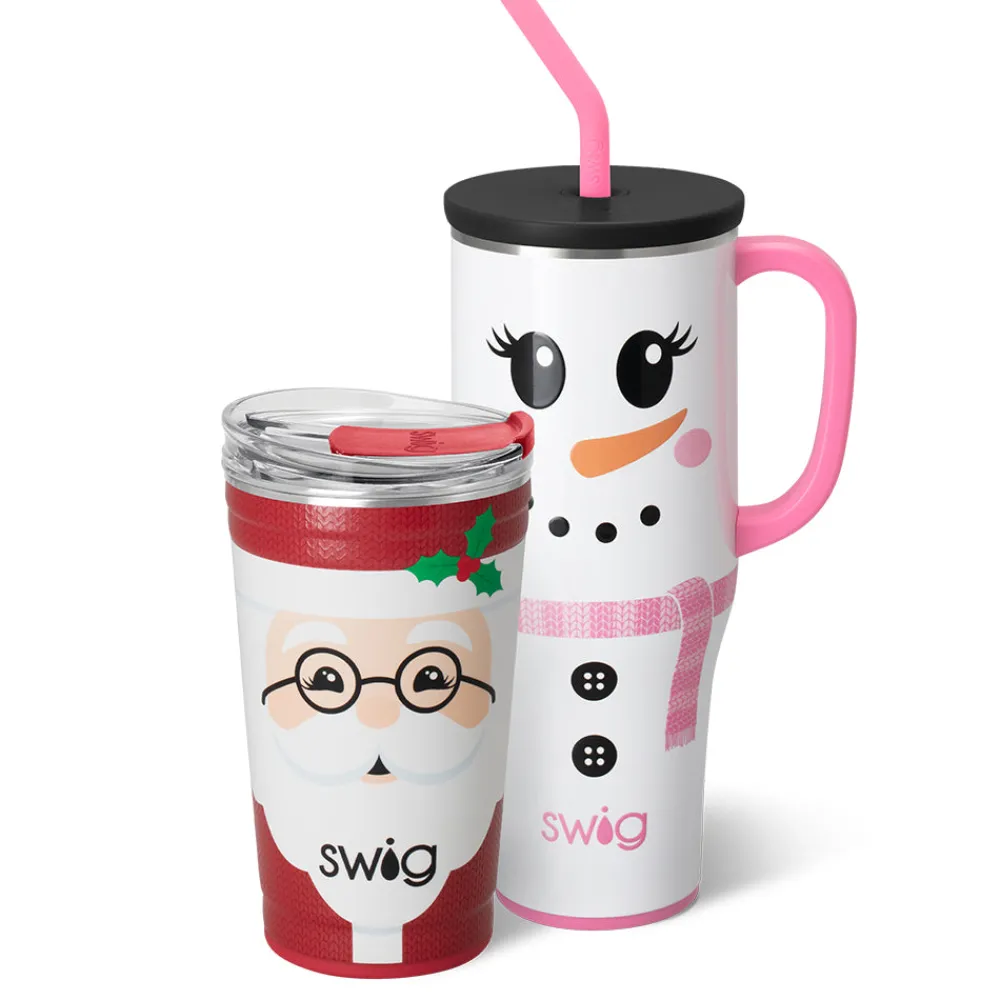 Swig Life Ms. Frost|Mr. Claus^Frost + Claus Holiday Combo
